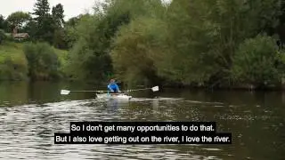 Inclusively Fit Project - Pengwern BC - Rowing on the River Severn
