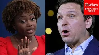 'Disrespectful To Humanity': Karine Jean-Pierre Blasts Ron DeSantis For Bussing Migrants
