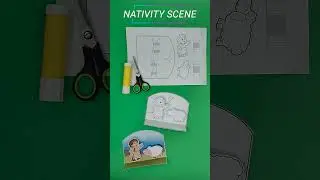 christmas nativity paper craft