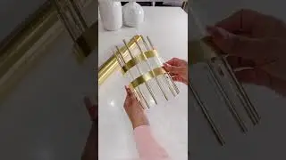 how to make simple wall sconces within 5minutes