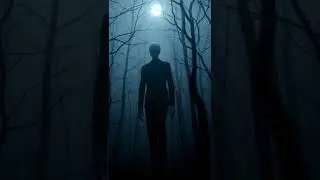 POV: You encounter a Slenderman in the woods #aianimation #horror #slenderman