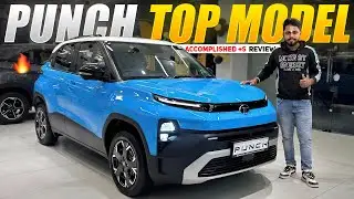 Tata Punch Facelift Top Model Review 🔥| New Features, Price & All Details