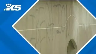 Pro-Palestinian, anti-Semitic graffiti cleaned at UW