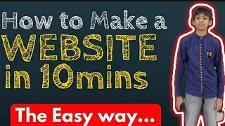 How do make First website