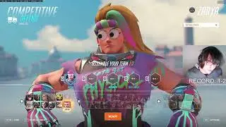 HARBLEU TOP 500 ZARYA - 41 ELIMS! OVERWATCH 2 SEASON 9