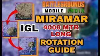 How to Make  Zone Rotations in  Miramar Competitive | Mavi Zone Rotation Tricks & Tips| Perfect IGL
