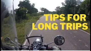 Long motorcycle trips - How to avoid exhaustion.