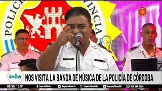 La banda de la Policía de Córdoba en El Show del Lagarto