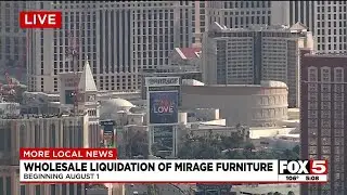 Details of Mirage Las Vegas liquidation sale announced