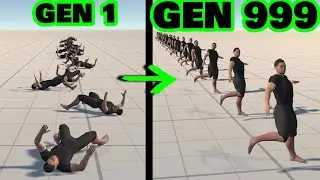 ИИ учится ХОДИТЬ В 3D (Часть 2)