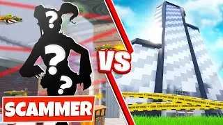 he Attempted this IMPOSSIBLE SKYSCRAPER escape PARKOUR map to STAY ANONYMOUS in Fortnite