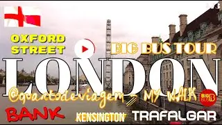 LONDRES BUS TOUR PT.3 big ben, tower bridge, Inglaterra 🇬🇧 | (4K) #73