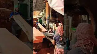 Wood cutting Power Saw Slices Through Massive Log LikeButter Insanely Satisfying #tranding skjieyt01