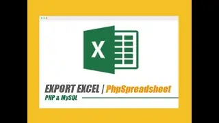 DEMO Tutorial Membuat Export Data dari Database ke Excel dengan PhpSpreadsheet