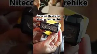 Super bright and powerful camping headlamp 😍☀️🚨⛺️ #camping #headlamp #nitecore