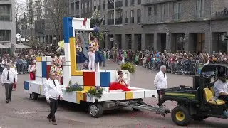 de volledige O-parade van Genk ( Limburg ) op  1 Mei 2023