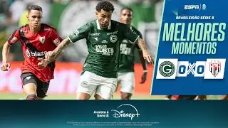 GOIÁS EMPATA COM O ATLÉTICO-GO EM CLÁSSICO PELA SÉRIE B | Melhores Momentos