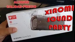 XIAOMI SOUND PARTY EL MEJOR ALTAVOZ COSTO BENEFICIO DEL MERCADO !ELEGANTE Y COMPACTO!
