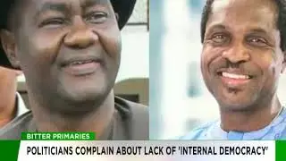 Bitter Primaries: Politicians complain about lack of internal democracy