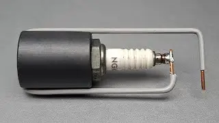 Powerful free energy generator self running 100% from spark plug use pvc copper wire