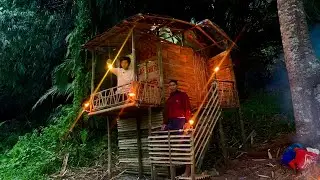 Camping | 13 Hari Membangun Shelter Tempat Bertahan Hidup Dan Berlindung | Buscraft