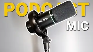 Best podcast setup for beginners! Maono PD100W wireless podcast microphone