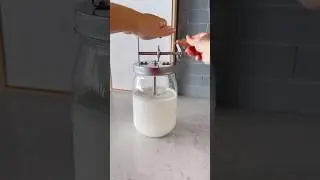 Homemade Butter Made Easy 🧈 #youtubeshorts #homemade #butter #amazonkitchen #homemadebutter