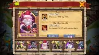 Castle Clash Rolling Gems on Talents! Awesome Rolls! Surprises and FAIL!