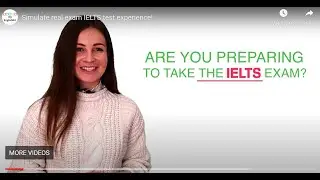 Simulate real exam IELTS test experience!
