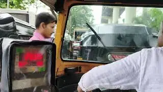 Auto driver struck in the 🚂