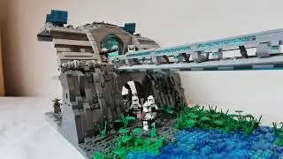 LEGO hidden Clone Base - MOC #legostarwars #legoclonebase #legosystem