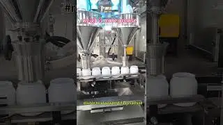 double head powder filling machine.#fillingmachine#powderfiller#filler #sourcefactory#proteinpowder