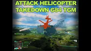Battlefield 2042: Attack Helicopter Destruction With G84 TGM