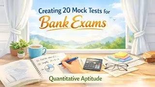 Creating a Bank Exam Mock Tests Question Bank LIVE | SBI & IBPS Prep | Telugu