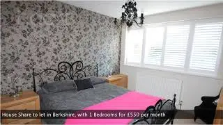 House Share to let in Berkshire for &pound;550 per month