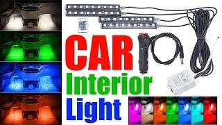 How To Install Car Interior LED Lights I Atmosphere Light | Interior Lights