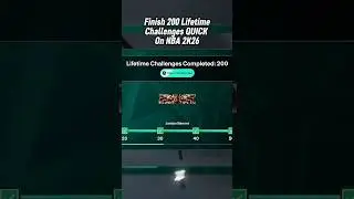 Get 2 Capbreakers on NBA 2K26 by finishing 200 Lifetime Challenges #nba2k #2k #2kcommunity #nba2k26