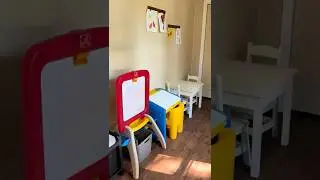 Kids Craft/Homeschool Area