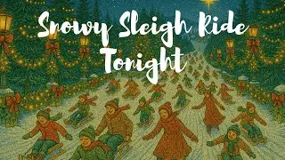 Snowy Sleigh Ride Tonight (Official Lyrics Video) - NEW CHRISTMAS HIT
