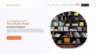 WordPress Book Shop Theme