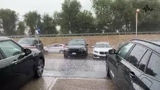 Апокалипсис в Италии! Аномальный град разрушил автомобили и крыши в Милане
