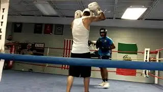 Xavier Lopez Sparring