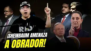 CLAUDIA AMENAZA a OBRADOR, viaja a TABASCO con 