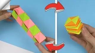 Поделки поделки легкие | бумажная игрушка-антистресс трансформер