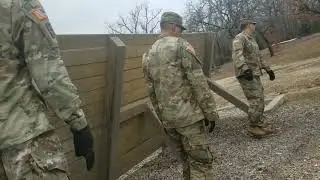 Basic Combat Training(BCT) Confidence obstacle course in basic.  DS Chronicles Fort Leonard Wood