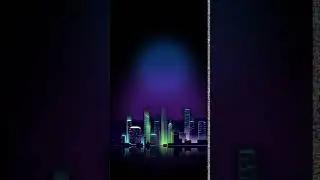 Night sky lightning