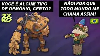 2XKO Teemo 🇧🇷 &ndash; Intera&ccedil;&otilde;es &uacute;nicas, provoca&ccedil;&otilde;es e outras falas (em portugu&ecirc;s do Brasil)