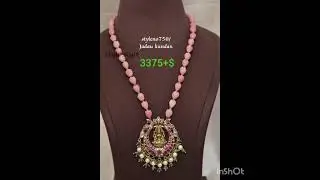 #stylecodejewellery#raniharam#pearls#beads@prasannajewelleryhub2789