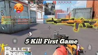 Bullet Angel | Gameplay 👽| Leader Race | 5 Kill First Game😈🥴