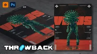 Design a Cool Poster for a Virus Disaster Throwback that's Swallowing the World | Adobe Photoshop
